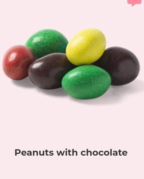 Peanuts with chocolate - per. 100 grams