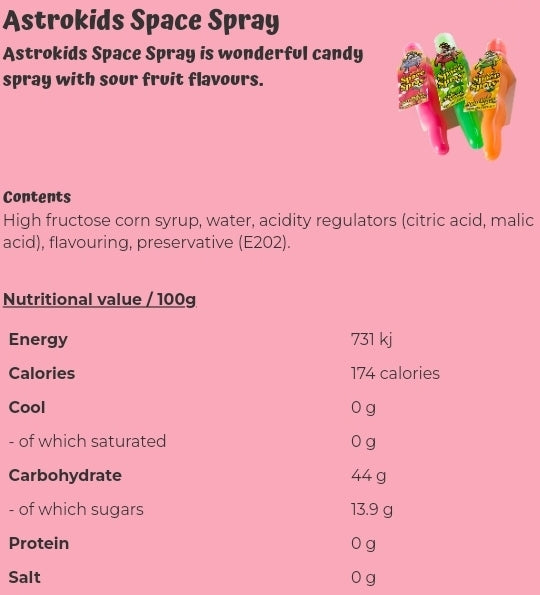 Astrokids Space Spray - per. PCS