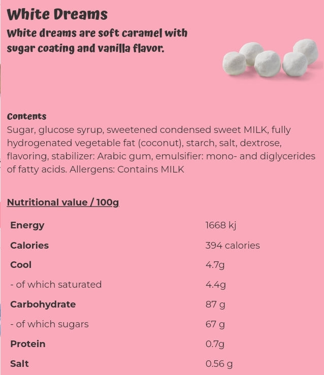 White Dreams - per. 100 grams