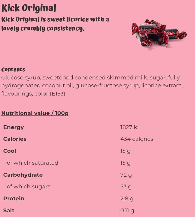 Kick Original - per 100 grams