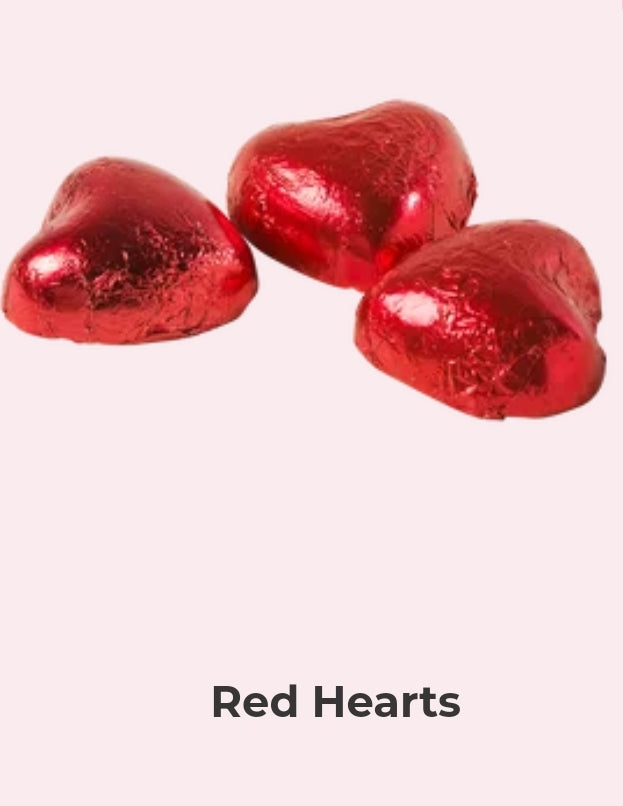 Red Hearts  - per. 100 grams
