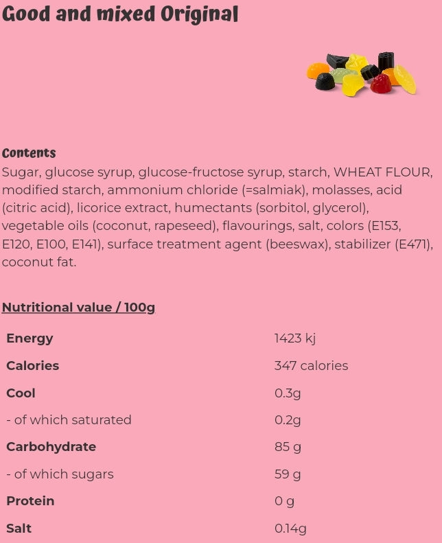 Raspberry boats  - per. 100 grams
