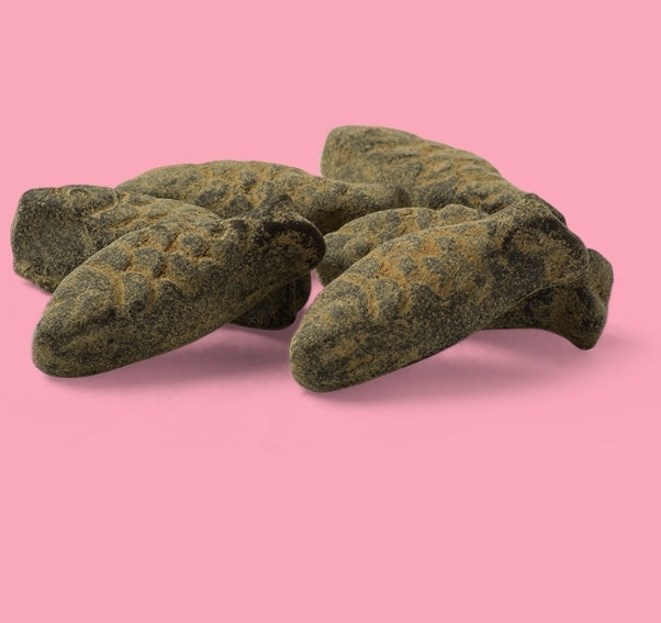 Salty licorice goldfish  - per. 100 grams