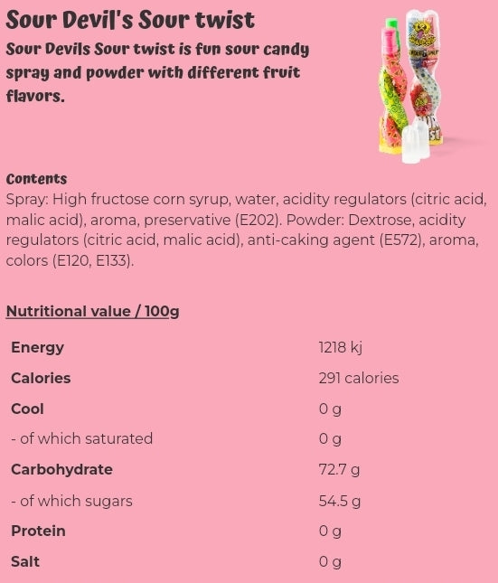 Sour Devil's Sour Twist - per. package