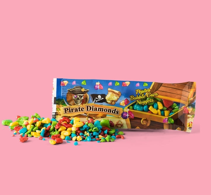 Pirate Diamonds Bubblegum - per. package