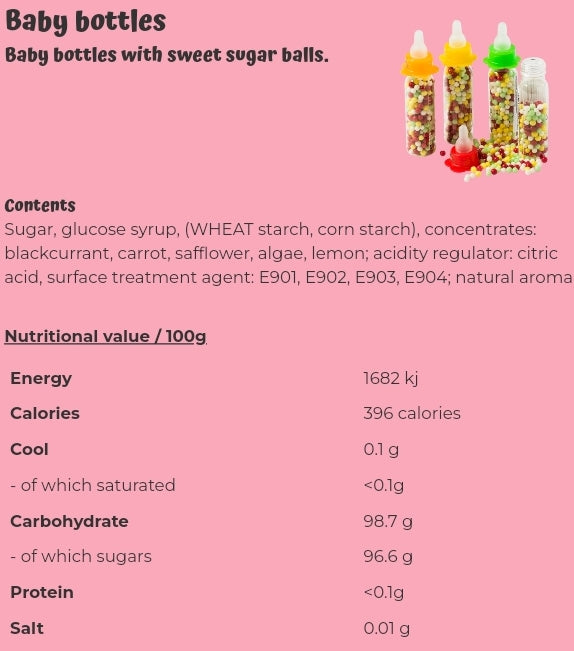 Baby bottles - per. PCS