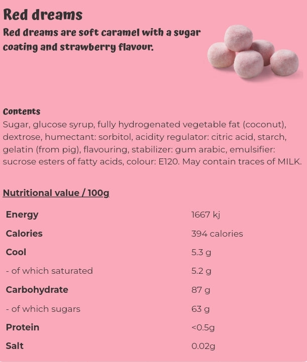 Red dreams  - per. 100 grams